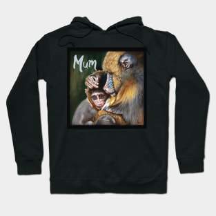 Mum Greetings Card Hoodie